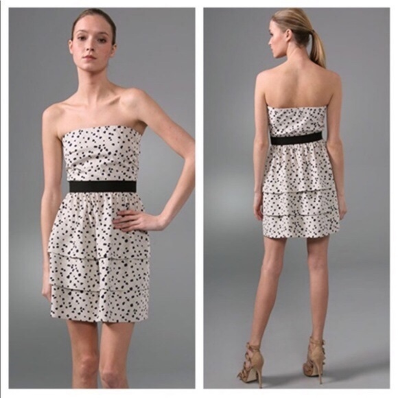 Theory Dresses & Skirts - Theory Idalia Strapless Silk Dress 8